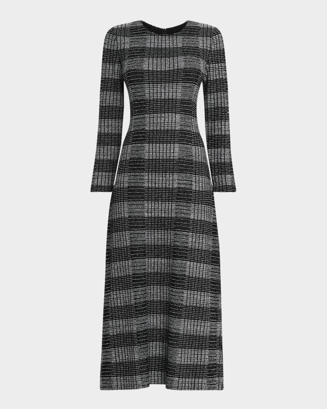 Tweed Knit Maxi Dress - Heritage Fit